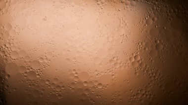 Dairesel ve kopyalama alanı olan soyut kahverengi arkaplan