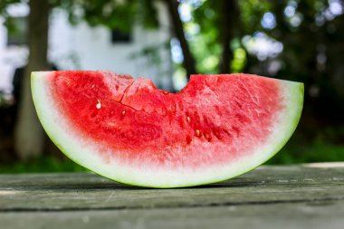 Karpuz dilimi ahşap tablo