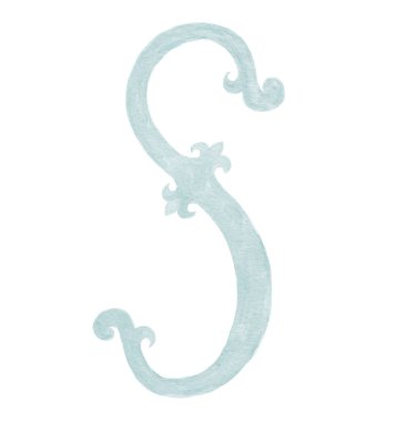 Eski Harf ve Monogram Resimlerinin Suluboya Çizimi