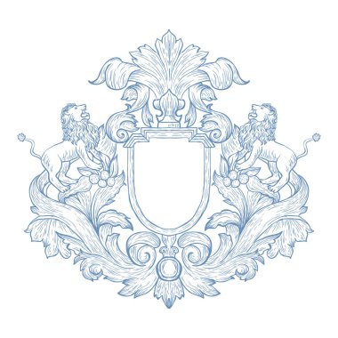 Aslanlı Mavi Düğün Tepesi Chinoiserie Stili.