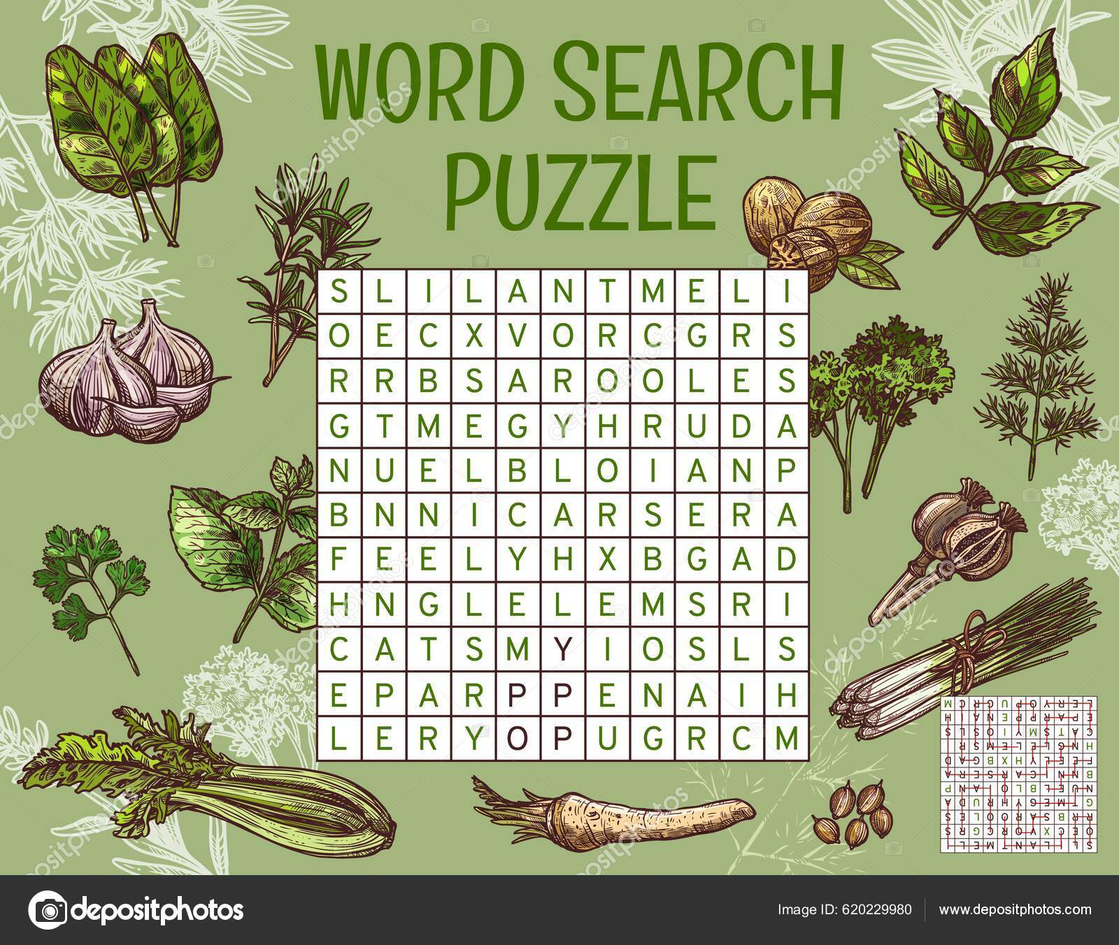 Jogo de quebra-cabeça de palavras planilha de pesquisa de palavras