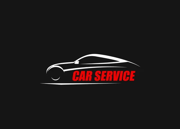 Ícone Oficina Serviço Carro Reparação Automóveis Restauração Veículos Serviço Manutenção — Vetor de Stock