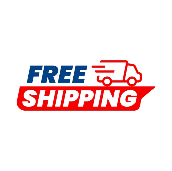 Free Delivery Icon Home Express Deliver Service Vector Label Fast — стоковый вектор