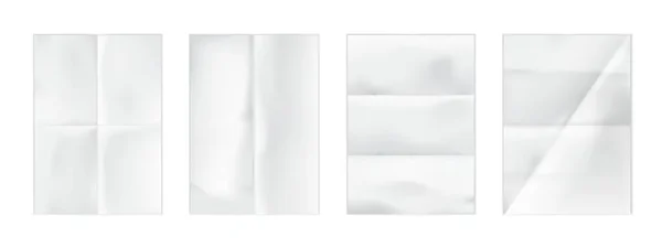 Çapraz Çizgili Beyaz Kağıt Çarşaflar Eski Boş Harf Arkaplan Geçişi — Stok Vektör