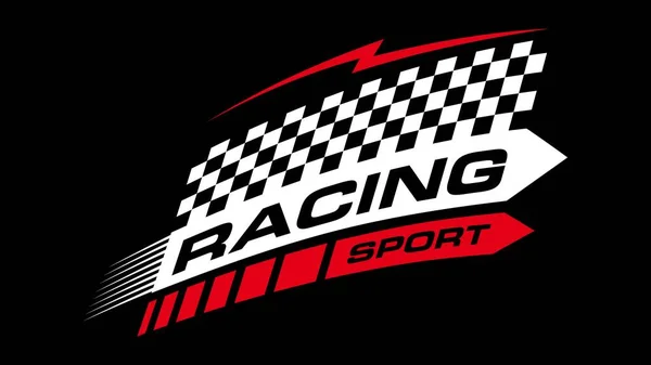 Sportbil Dekal Ränder Hastighetslinjer Racing Tuning Remsor Racing Linje Vektor — Stock vektor