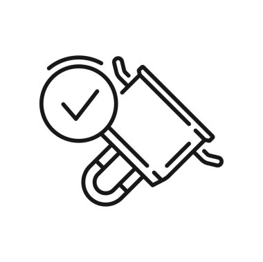 Çanak çömlek ya da sofra takımı uygunluğu yemek takımı gazı, indüksiyon ve seramik fırınlar için izole edilmiş dış hat ikonu. Tümevarımsal yüzey kaplamalı vektör kabı