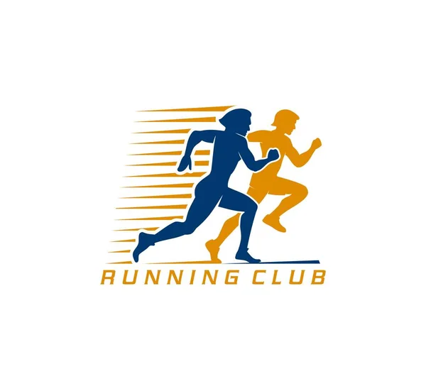Maratona Executar Ícone Esporte Clube Corredor Atleta Sprinter
