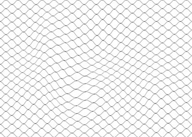 Fishnet dikişsiz desen, balık ağı arka planı veya futbol gol ağı ağı, vektör halat dokusu. Balıkçılık ağı deseni ya da futbol hedefi ve futbol sporu ağı arkaplanı ya da düğüm ızgarası dantelli balık ağı