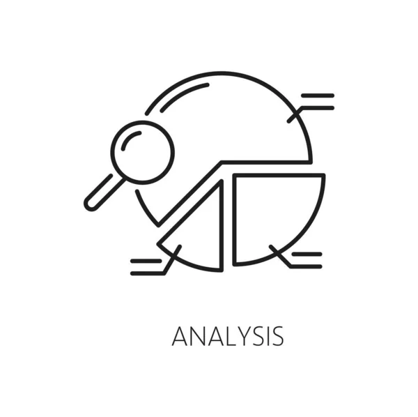 Analysis Cms Content Management System Icon Web Information Analysis Blog — Stock Vector