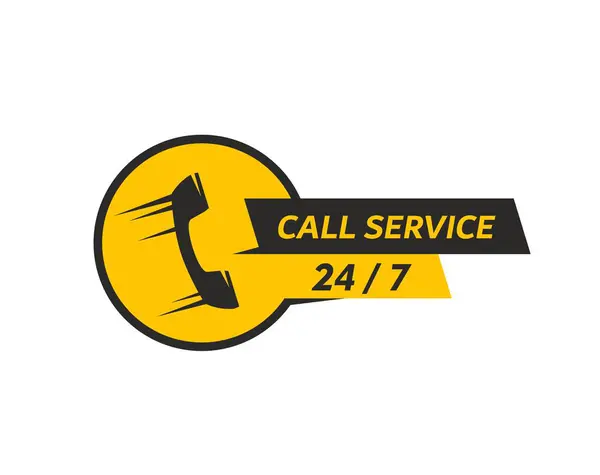 Call Center Customer Support Service Symbol Isolated Vector Icon Phone Векторная Графика