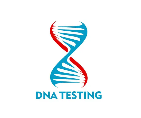 Ikona Dna Helix Badania Naukowe Technologia Genów Odizolowany Znak Wektora Wektory Stockowe bez tantiem
