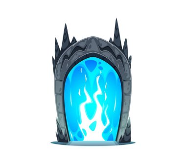 Sihirli kapı, fantezi taş kemer ya da kapı oyunu varlığı. Gizemli taşıyıcı, cadılık ya da mavi plazma enerjili zaman yolculuğu ışınlanma girişi. Karanlık kayalık yay tarafından çerçevelenmiş antik kapı yumuşak ışıltı yayar