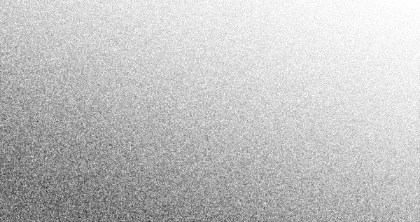 Gradyan ses tahıl arka planı. Vektör soyut grunge monokrom yüzeyi, ince eğimli nokta desenli nokta dokusu. Siyah noktalı kum tanesi etkisi. Stokastik benek spreyi ile kapla