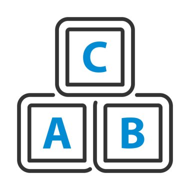 Tuğla Kutusu Simgesi. Renk Doldurma Tasarımı ile Düzenlenebilir Kalın Tasarım. Vektör İllüstrasyonu.