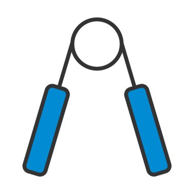 Eller Genişletici Simgesi. Renk Doldurma Tasarımı ile Düzenlenebilir Kalın Tasarım. Vektör İllüstrasyonu.