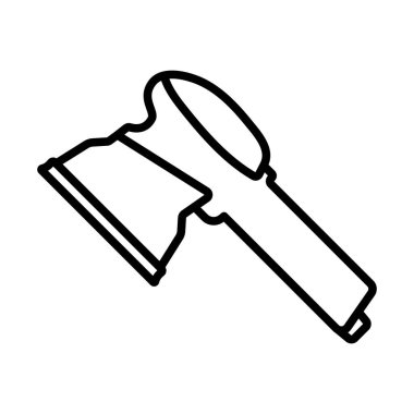 Öğütücü Simgesi. Düzenlenebilir genişlikte kalın tasarım. Vektör İllüstrasyonu.