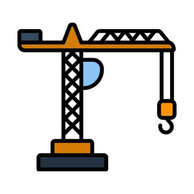 Turna ikonu. Renk Doldurma Tasarımı ile Düzenlenebilir Kalın Tasarım. Vektör İllüstrasyonu.