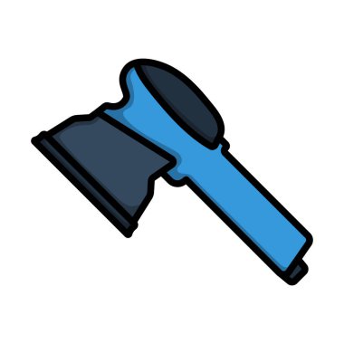 Öğütücü Simgesi. Renk Doldurma Tasarımı ile Düzenlenebilir Kalın Tasarım. Vektör İllüstrasyonu.