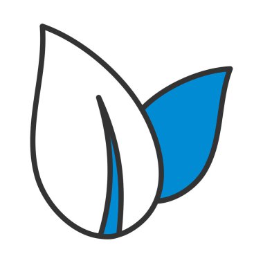 Spa Simge 'den ayrılıyor. Renk Doldurma Tasarımı ile Düzenlenebilir Kalın Tasarım. Vektör İllüstrasyonu.