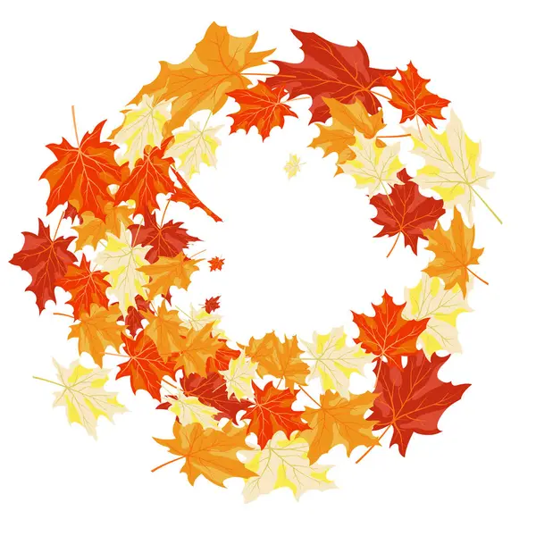 Sonbahar elementi büyük sonbahar tasarımı için. Vektör illüstrasyonu.