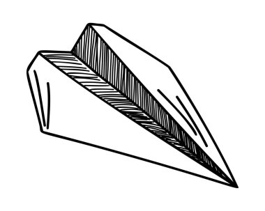 Doodle eğitim ikonu. Vektör İllüstrasyonu.