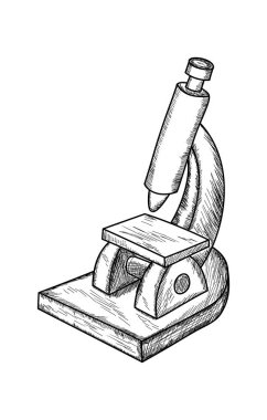 Doodle eğitim ikonu. Vektör İllüstrasyonu.