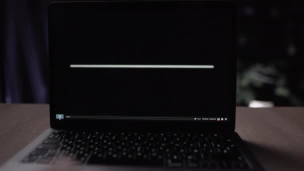 Одеса Україна Травня 2023 Комп Ютер Laptop Демонструє Логотип Hbo — стокове відео