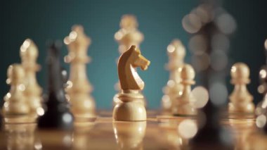 Gemideki satranç şövalyeleri stratejiyi, rekabeti, zihinsel meydan okumayı, oyunun özünü yakalamayı sembolize ediyor.