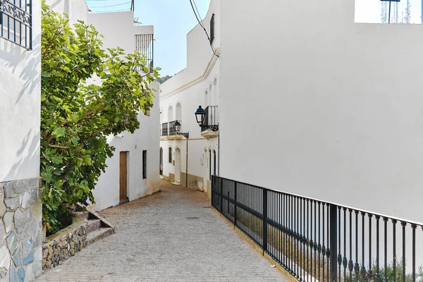 Charming Narrow Street Mojacar Village Almeria South Spain Travel Destinations — Stock Photo, Image