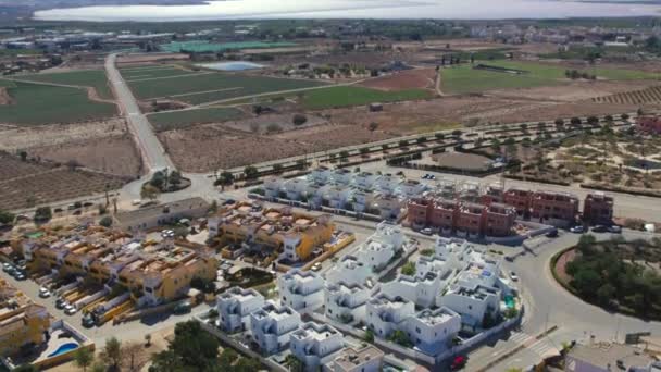 Aerial View Los Montesinos Suburb Costa Blanca Province Alicante Southeast — Stock Video