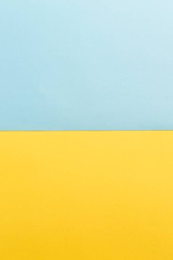 Mavi sarı kağıt arkaplan, Ukrayna bayrağı konsepti