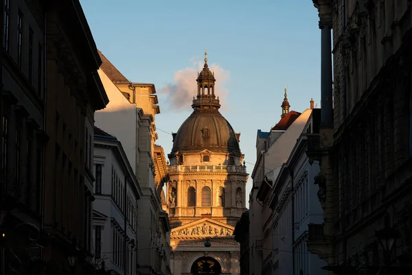 Close Stephen Istvan Basilica Budapest Hungary — Stock Photo, Image