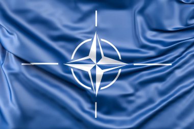 NATO bayrağı dalgalandı. 3B Hazırlama