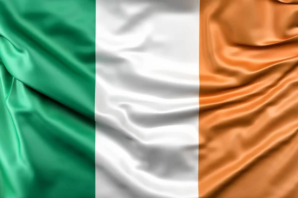 Герб Ірландії Прапор Ірландії Рендерінг — стокове фото
