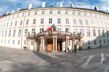 Prag Kalesi 'nin üçüncü avlusu. Prag, Çek Cumhuriyeti