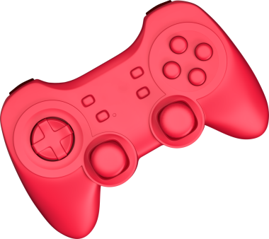 Video oyunu denetleyicisinin 3 boyutlu görüntülemesi. 3d hazırlayıcı