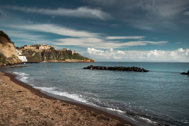 The beach of Chiaia, Procida, Italy.