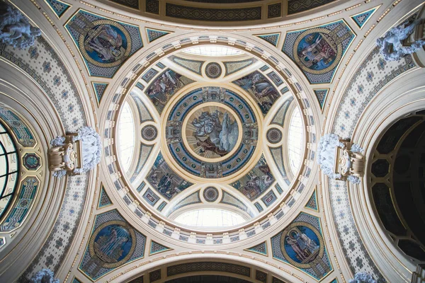 Cupola Faimoasei Băi Szechenyi Din Budapesta Ungaria — Fotografie, imagine de stoc