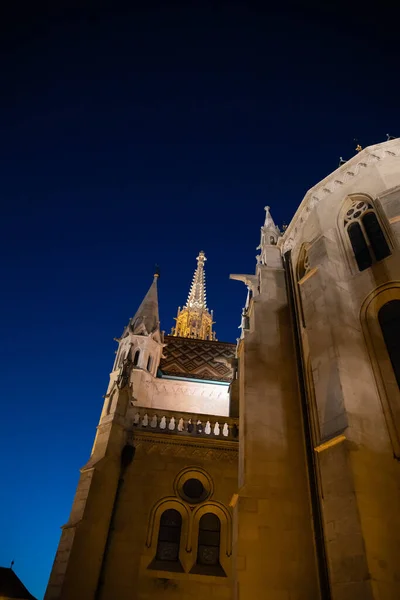 Eglise Saint Matthias Budapest Des Principaux Temples Hongrie — Photo