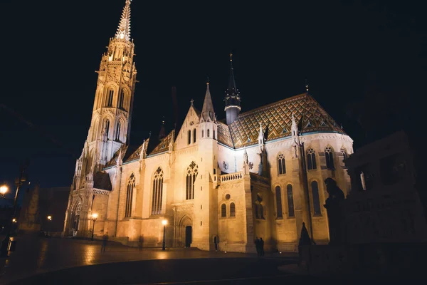 Церква Святого Матвія Будапешті Один Головних Храмів Угорщини — стокове фото