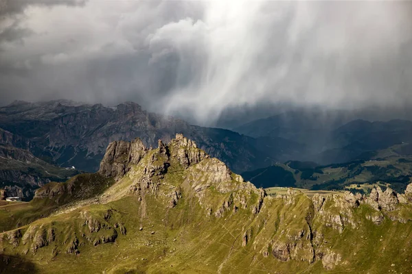 Fantastisk Dramatisk Utsikt Över Dolomiterna Alperna Italien Underbart Naturlandskap — Stockfoto