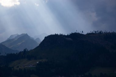 Selva di Cadore 'daki kilise. Selva di Cadore, İtalya 'nın Veneto bölgesinde Belluno ili' ne bağlı bir komündür..