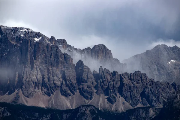Fantastický Dramatický Pohled Dolomity Alpy Itálie Nádherná Přírodní Krajina — Stock fotografie