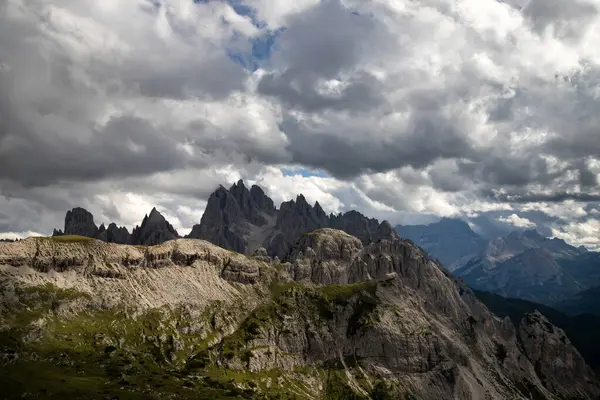 Picos Irregulares Cadini Misurina Sesto Dolomites Tirol Sul Alto Adige — Fotografia de Stock