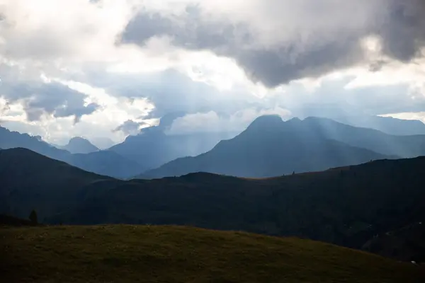 Amazing Nature Scenery Dolomites Alps Passo Giau Popular Travel Destination — Stock Photo, Image
