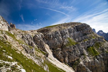 Ulusal Park Tre Cime di Lavaredo, Misurina, Dolomiti Alpleri, Güney Tyrol, İtalya, Avrupa.