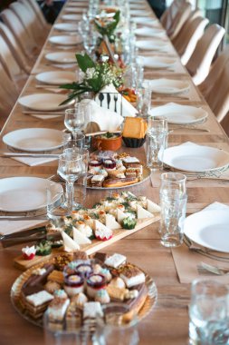 Düğün masası resepsiyonu