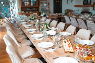 Düğün masası resepsiyonu