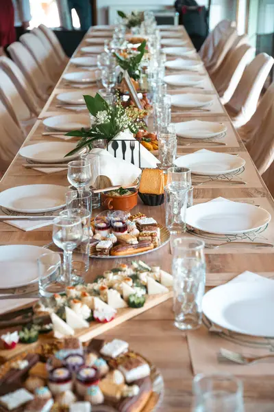 Düğün masası resepsiyonu