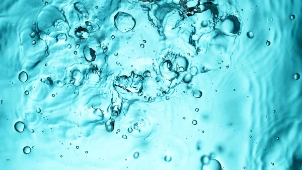 Freeze Motion Shot Water Splash Sobre Fondo Negro —  Fotos de Stock
